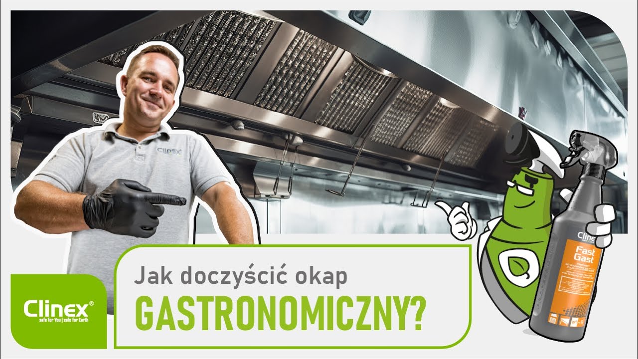 🌟 Jak doczyścić okap gastronomiczny? 🍽️✨