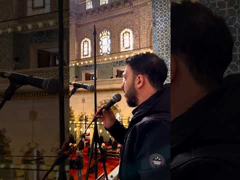 Abdullah Altun’dan Eminönü Yeni Camii’nde Kamet