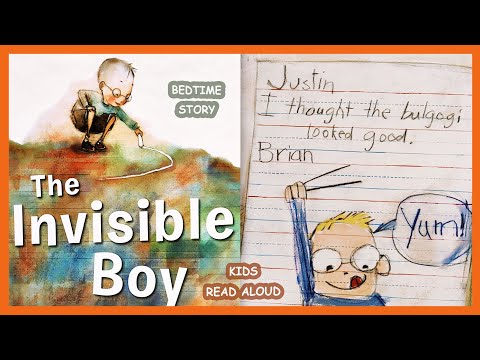 The Invisible Boy📚 | Kids Story for Kindness and Friendship in School