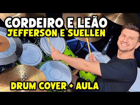Canção Ao Cordeiro - Israel Salazar + Gabriel Guedes (Drum Cover + Aula de Bateria)