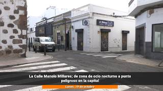 Una nueva reyerta con un herido pone el foco en esta c&eacute;ntrica calle de Arrecife