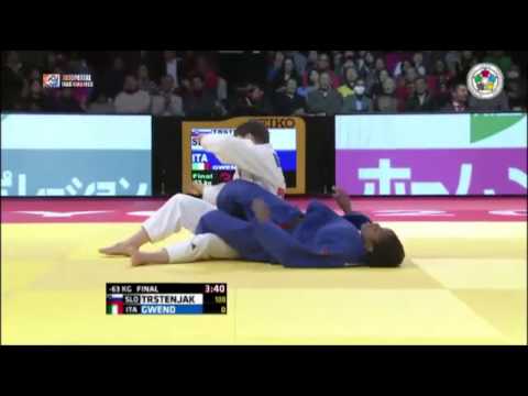 Judo Grand Slam Tokyo 2014 Final -63kg TRSTENJAK Tina (SLO) vs. GWEND Edwige (ITA)