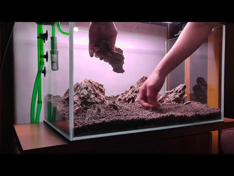 Aquascape Iwagumi Style - Part 1 - Hardscape [HD]