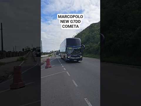 👉🏻 MACOPOLO 🚌 NEW G7 DD DA VIAÇÃO COMETA ☄️ NA DIVISA BARRA MANSA VOLTA REDONDA.