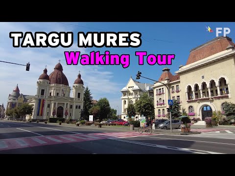 Târgu Mureș City Center Walk