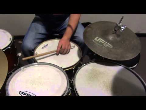 13" Ufip Natural Series Hi Hat Cymbals Hihat hihats hats demo sound review sample