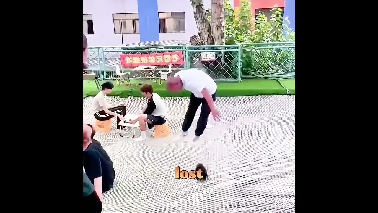 Don’t ever eat on a trampoline! 🤢🤸‍♂️#shorts #funny #fyp #usa #cute