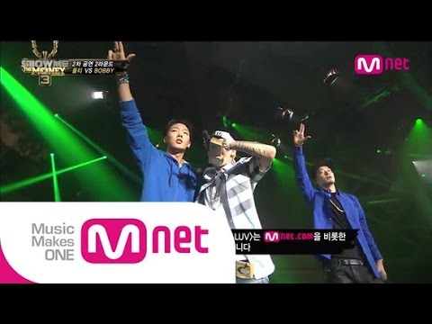 Mnet [쇼미더머니3] EP.08 :  BOBBY(바비) - L4L(Lookin' For Luv) (feat.Dok2 & The Quiett) @ 2차 공연