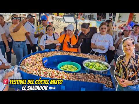 GRAN FESTIVAL DEL CÓCTEL MIXTO EN San Luis LA Herradurra LA PAZ EL SALVADOR 🦐🥟🐙
