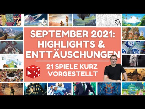 Top 20 Brettspiel Highlights & Enttäuschungen im September 2021 - Ehrlich & kurz besprochen