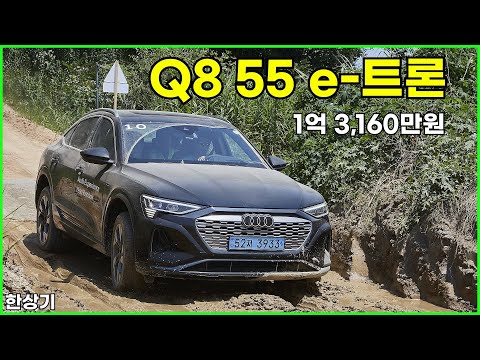 아우디 Q8 55 e-트론 프리미엄 시승기, 1억 3,160만원(2024 Audi Q8 55 e-Tron Test Drive) - 2024.06.17