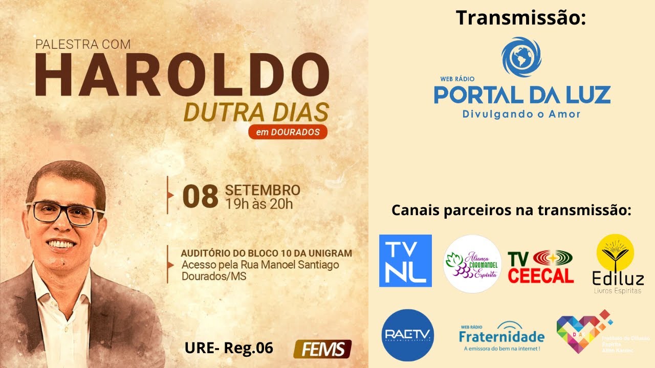 Haroldo Dutra Dias -  em Dourados MS - Tema Livre