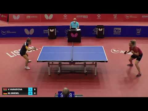 Mia Griesel (GER) vs Veranika Varabyova (BLR) | U15 QF | 2021 WTT Youth Star Contender Lisbon