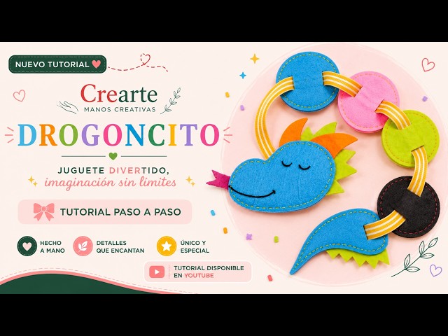 Vídeo relacionado con Freak Scene Calentador de huevos hecho de fieltro - figura de fieltro - dragón