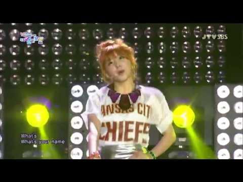 4Minute - What's Your Name@SBS Hot Stage