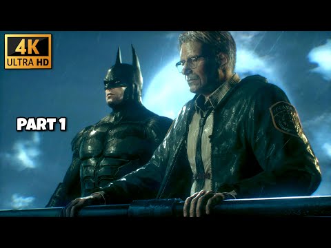Batman: Arkham Knight PS5 Walkthrough Gameplay Part 1 [4K] Ultra HD