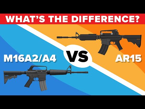 M16A2/A4 vs AR-15 - How Do They Compare and What's the Difference?