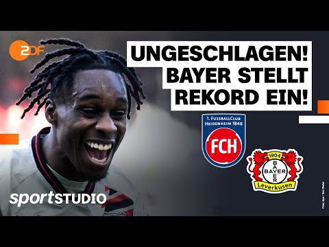 1. FC Heidenheim – Bayer 04 Leverkusen | Bundesliga, 22. Spieltag Saison 2023/24 | sportstudio
