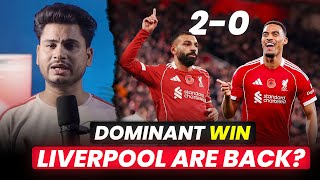 Liverpool Beat Villa 2-0 | Slot Silences Critics with Big Win!