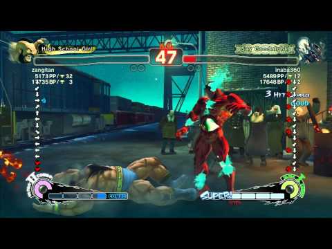 SSF4 AE: Zangitan (Zangief) vs inaba360 (Seth) - Ranked Match (720p HD)