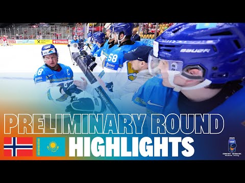 Highlights: NORWAY vs KAZAKHSTAN | 2025 #MensWorlds #IIHF