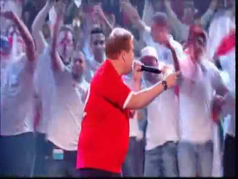 Official England World Cup Song ' Dizzee Rascal & James Corden on Britains Got talent 2010