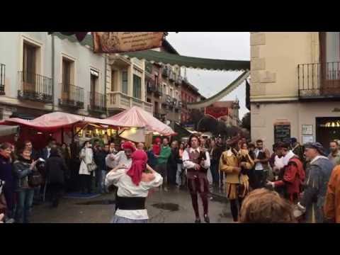 Medieval Street Performers in Spain