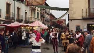 Medieval Street Performers in Spain