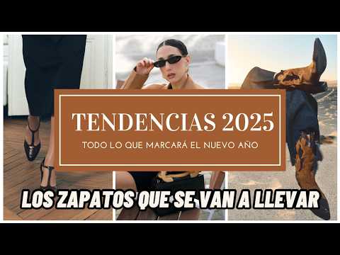 FASHION TRENDS 2025 – SHOES that will be worn part 2