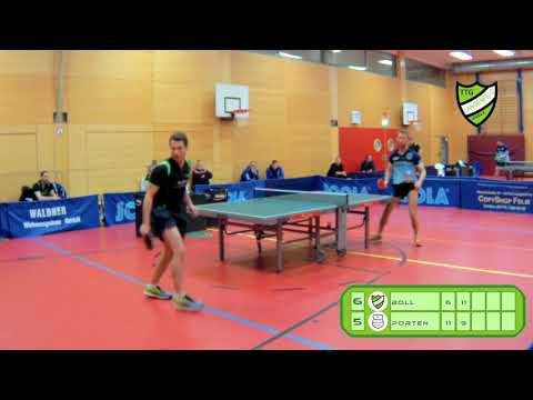 NRW Liga 3 | TTG Langenfeld vs. TTC Brühl-Vochem | Boll - Porten