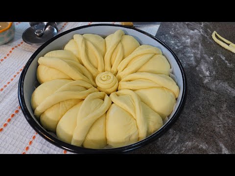 SLAVSKA DEKORATIVNA PUTER POGACA POPUT PAMUKA