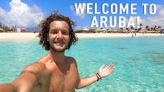EXPLORING ARUBA & COST 🇦🇼 ORANJESTAD & ARASHI BEACH