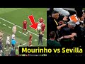 Mourinho reaction and fight vs Sevilla as Roma lost Europa League final