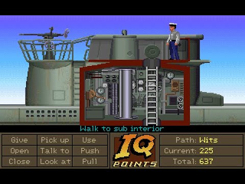 Indiana Jones and the Fate Of Atlantis: Wits Path (PC/DOS) 1992, LucasArts™