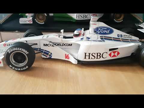 Thumbnail for Stewart Ford SF3 (1999) VS Jaguar Cosworth R1 (2000) - Hot Wheels 1:18 by Cosworth