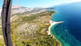 preview picture of video 'Makarska Paragliding GoPro Edit'