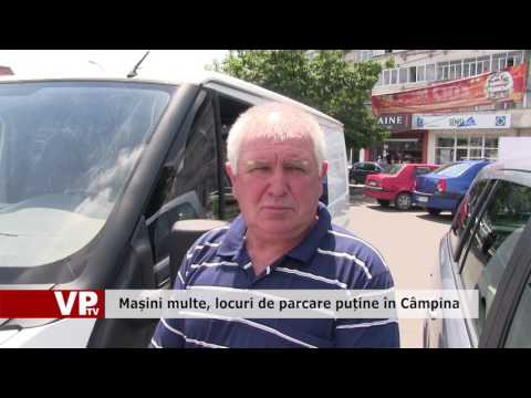 Mașini multe, locuri de parcare puține în Câmpina