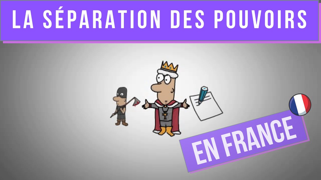La séparation des pouvoirs en France - vidéo animée