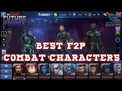 Best F2P Combat Characters | Marvel Future Fight