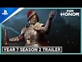 For Honor - Year 7 Season 2: Vengeance Launch Trailer | PS4 Games