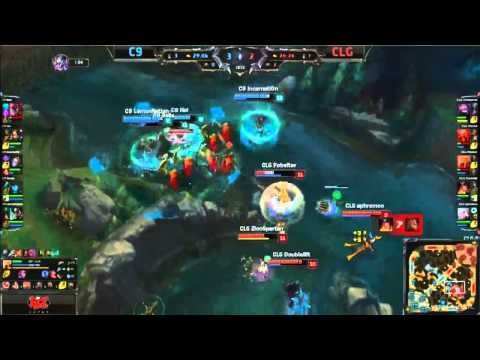 CLG vs C9 - Azir Glitch - League of Legends