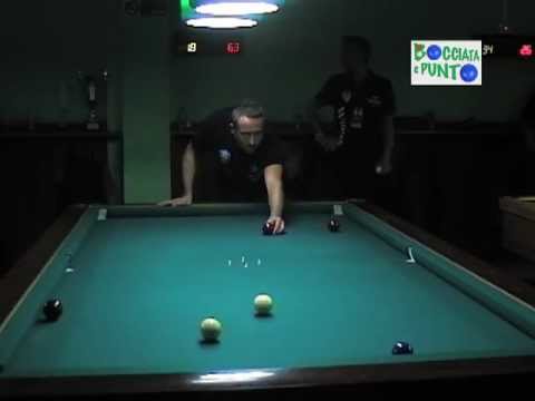 MASTER 2012/13 - ANTONIONI VS FOGLI - PROVINCIALE BOCCETTE BILIARDO FERRARA