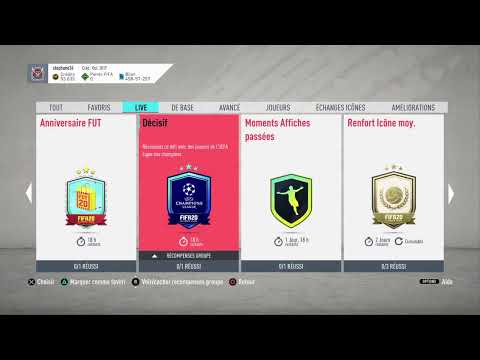 FIFA20 SBC / DCE LIVE - DÉCISIF - SOLUTION PAS CHER