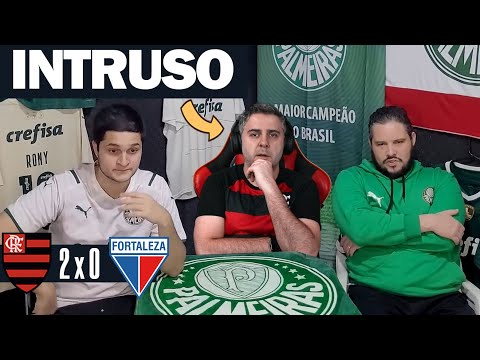 (INTRUSO) Invadindo as LIVES! TORCERAM CONTRA O FLAMENGO! MENGÃO 2 x 0 Fortaleza.