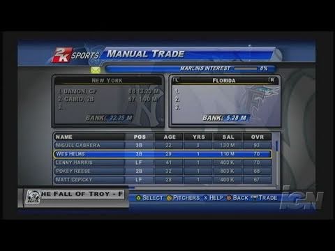 Major League Baseball 2K6 Xbox Gameplay - Goodbye Damon