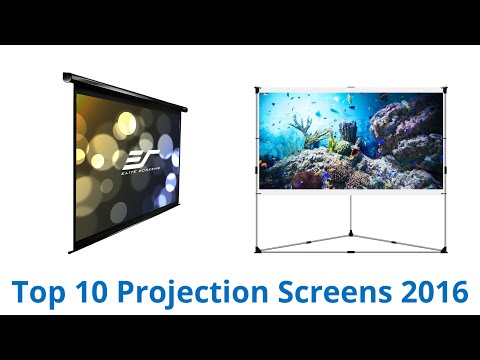 10 Best Projection Screens 2016