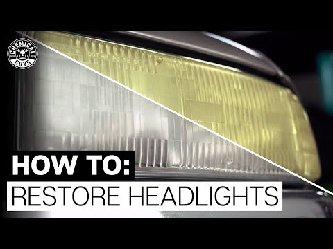 How To Properly Restore Headlight Clarity & Brightness! - Chemical Guys
