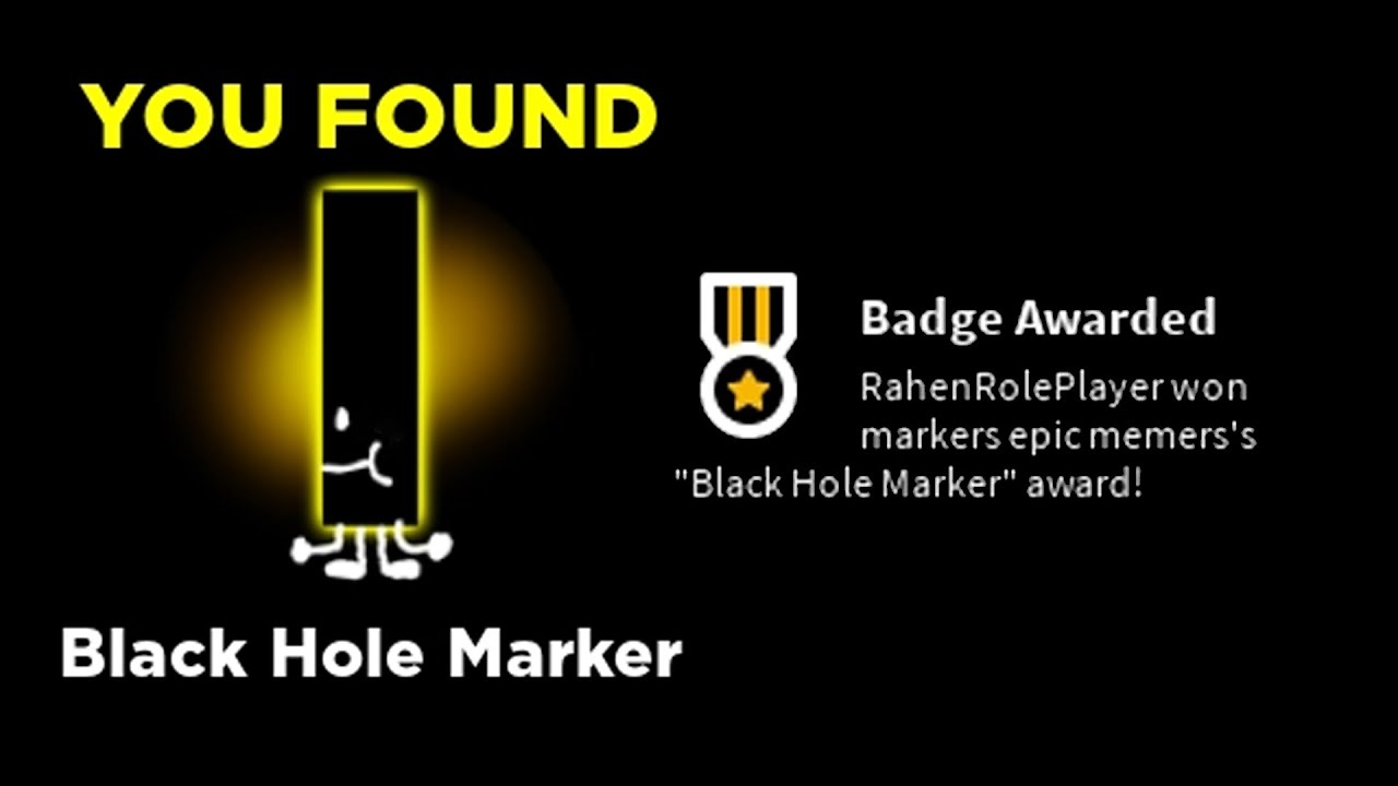How to Get the Black Hole Marker - Find The Markers