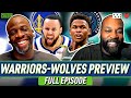 Draymond Green REACTS To Warriors Rockets Game 7 NBA Playoffs Matchup W Anthony Edwards Wolves