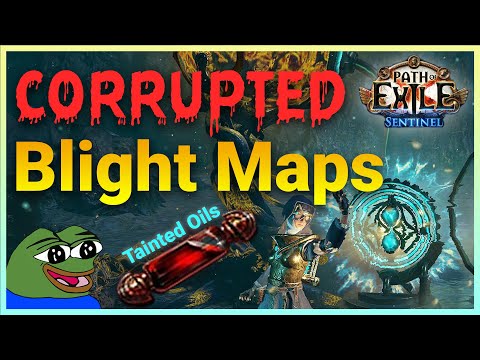 100 Corrupted Blight Maps in 2.5 Minutes | Path of Exile Sentinel 3.18